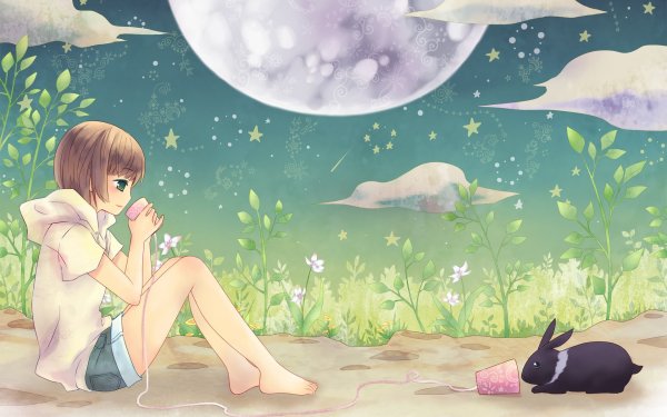 Аниме девочка спокойная