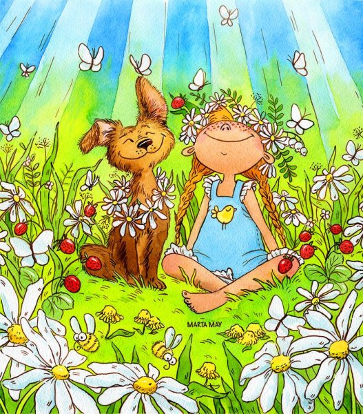 Позитивные иллюстрации