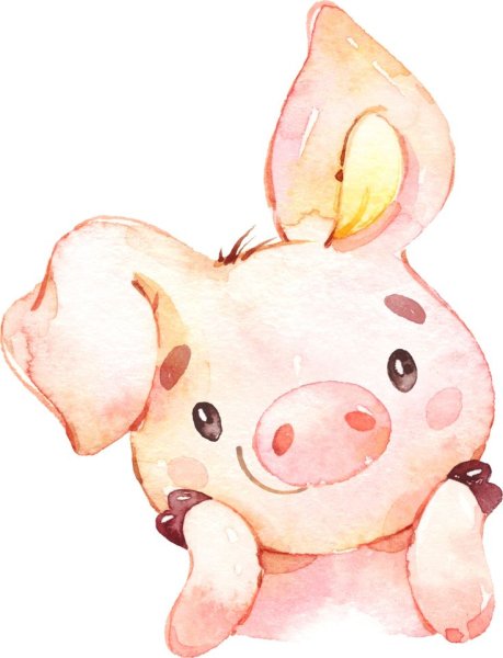 Няшный поросенок