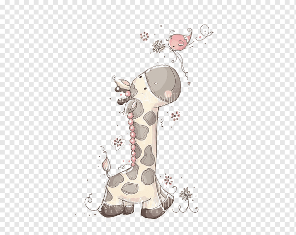 Жираф рисунок