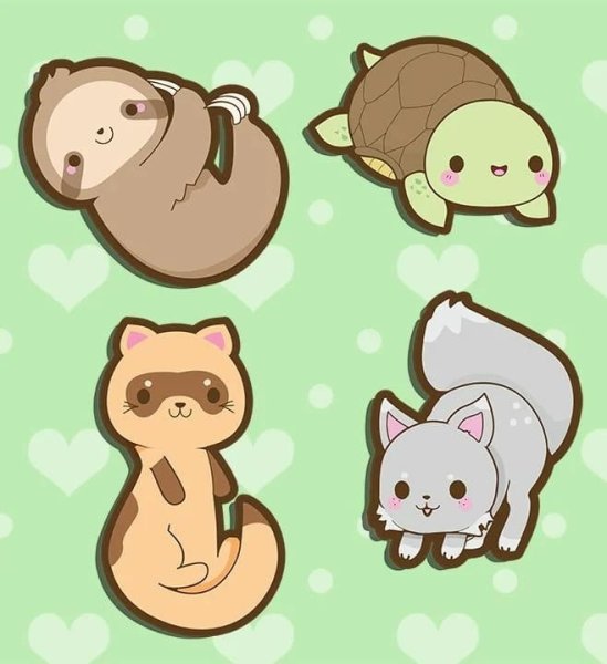 Кавайные животные