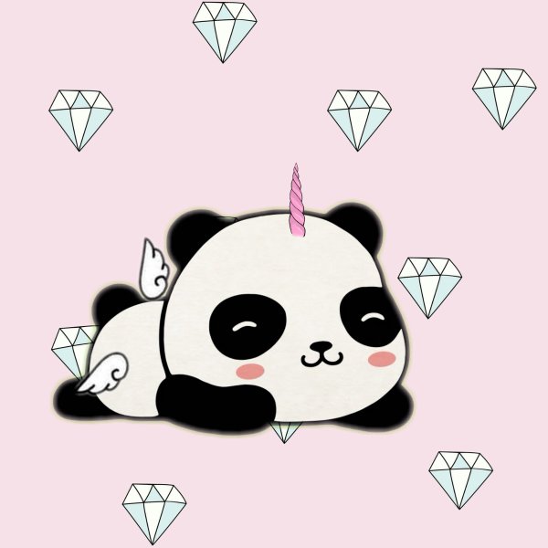 Пандочки милые мультяшные