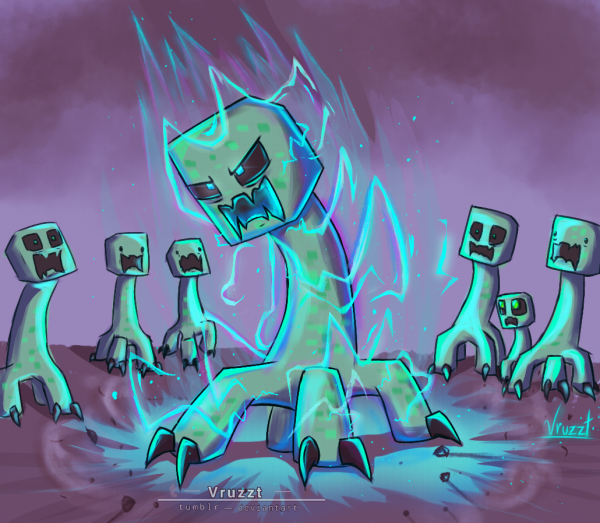 Minecraft Art КРИПЕР