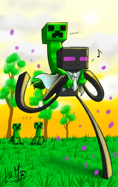 Майнкрафт ЭНДЕР КРИПЕР