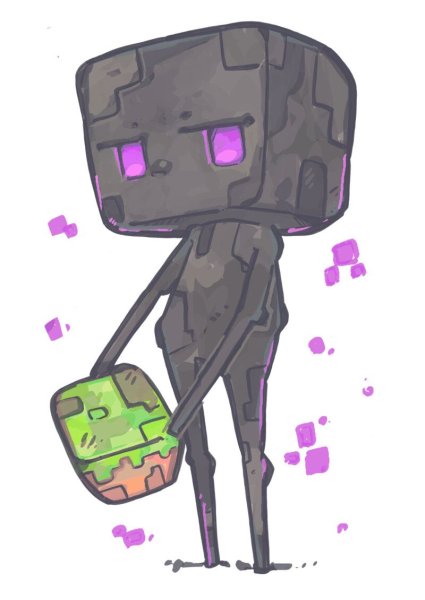 ЭНДЕРМЕН майнкрафт