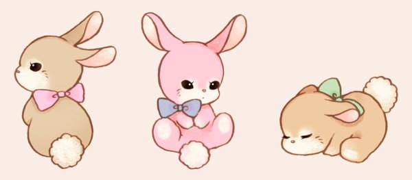 Рисунки для срисовки зайчики