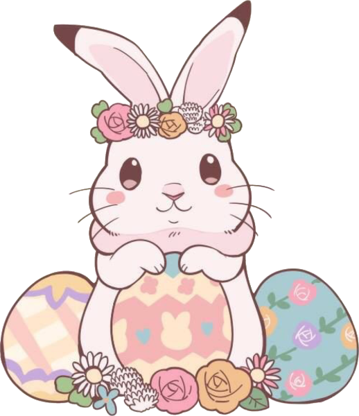 Милый Пасхальный кролик