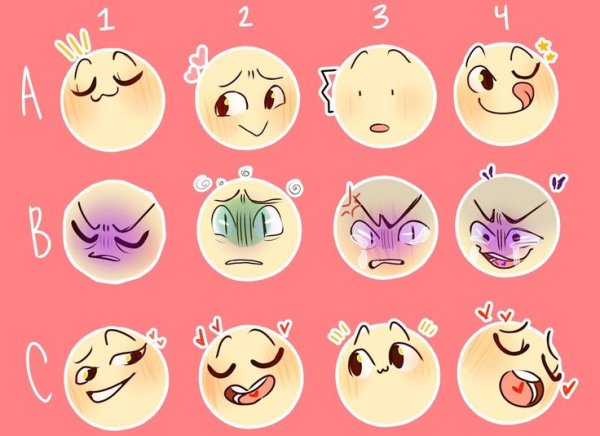 Референсы эмоций