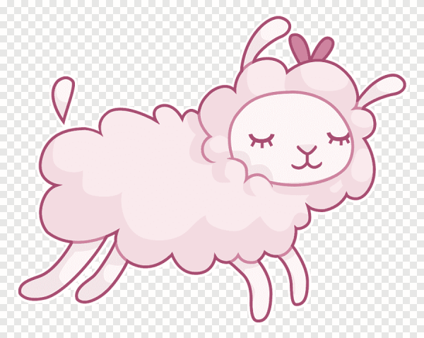 Милые овечки рисование