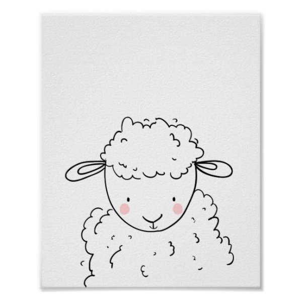 Миленькие овечки зарисовки