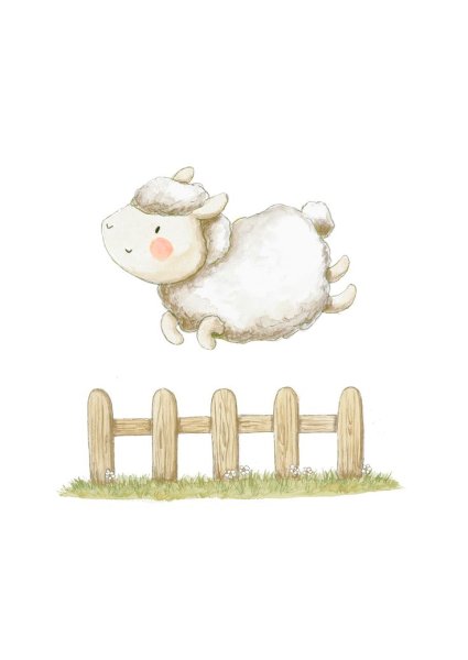 Аида Замора иллюстрации Овечка