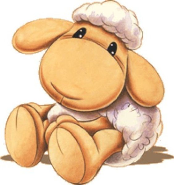 Милые овечки мультяшные