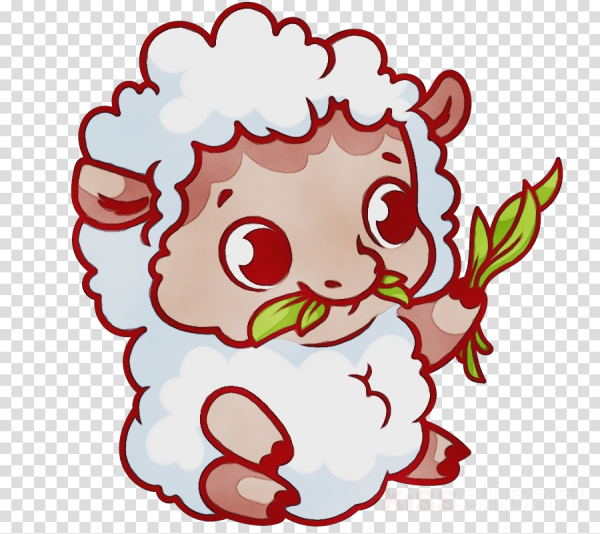 Барашек мультяшный милый