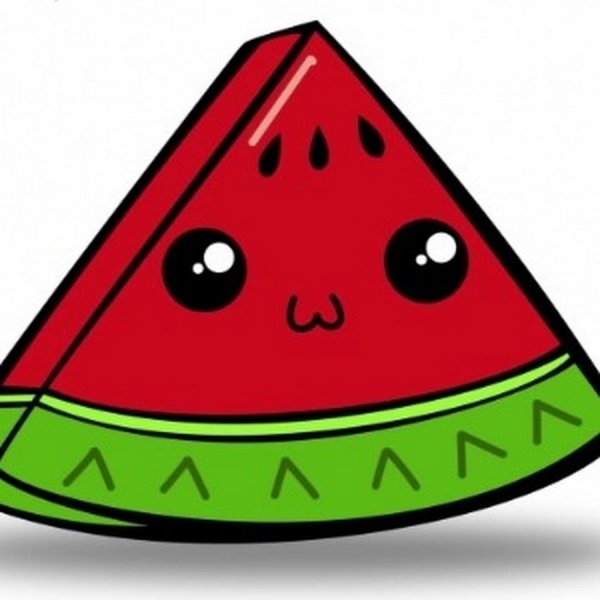 Арбуз с глазками