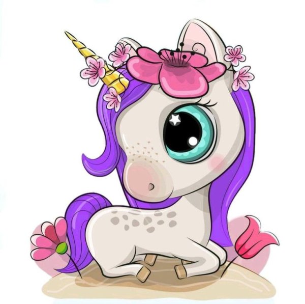 Единорожка мультяшка