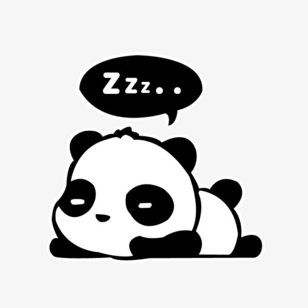 Наклейка Панда