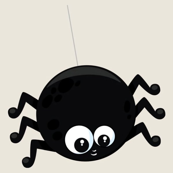 Веселый паучок