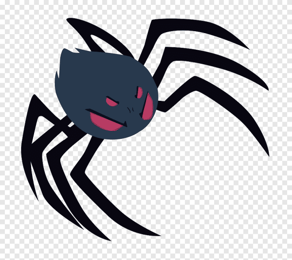 Милый паук мультяшный