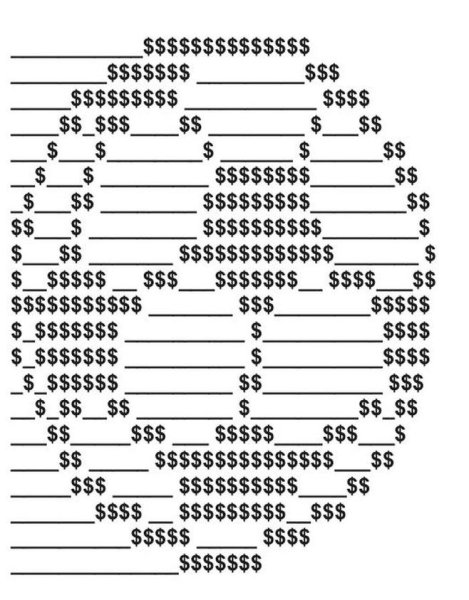 ASCII Art рисунки символами и знаками