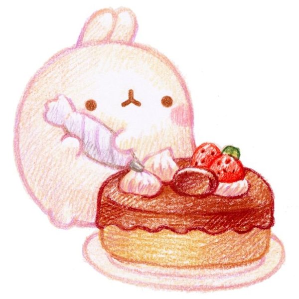 Милые тортики для срисовки