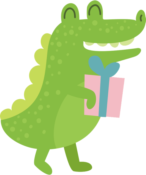 Крокодил вектор