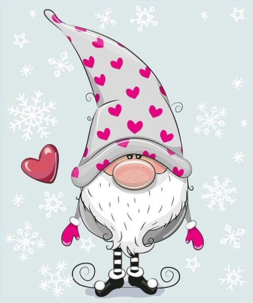 Милые новогодние рисуночки