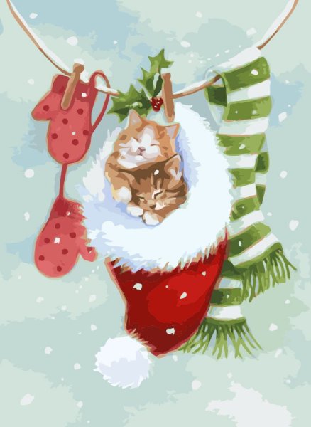 Милай открытка на новый год