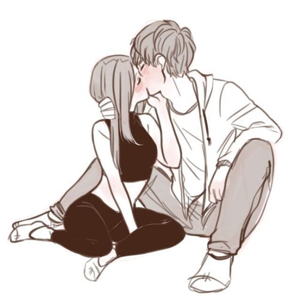 Милые пары для срисовки