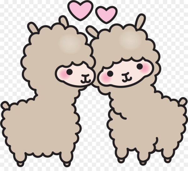 Альпака мультяшная