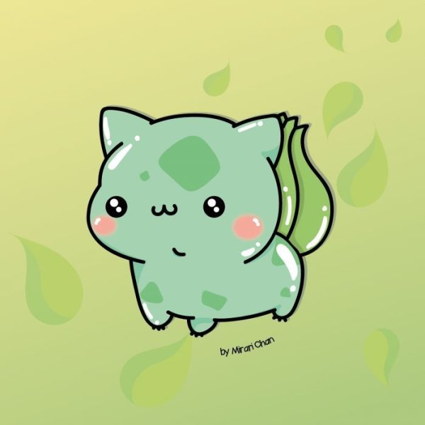 Бульбазавр покемон кавай