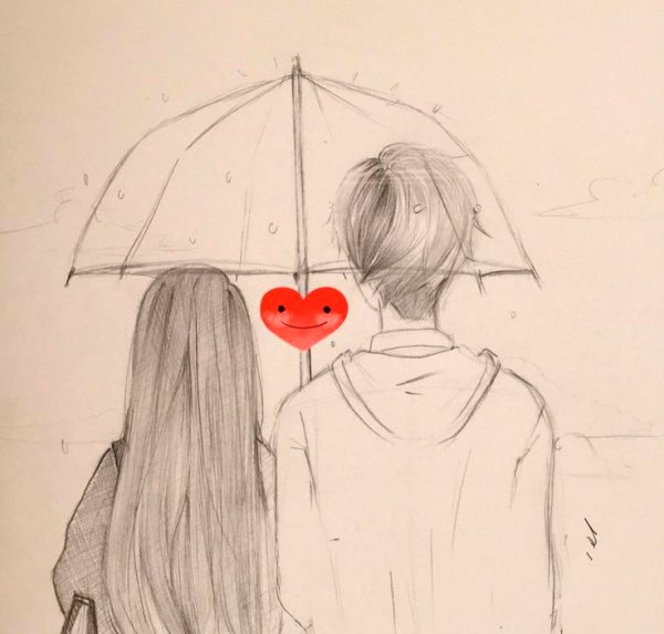 Классные рисунки про любовь