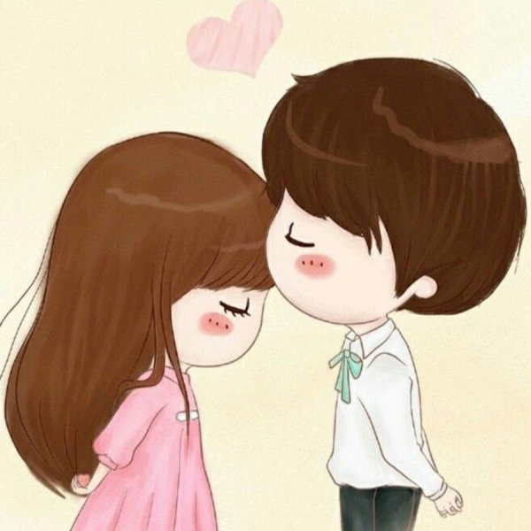 Милые мультяшные пары