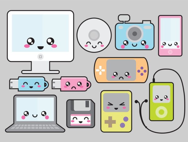 Милые предметы для срисовки