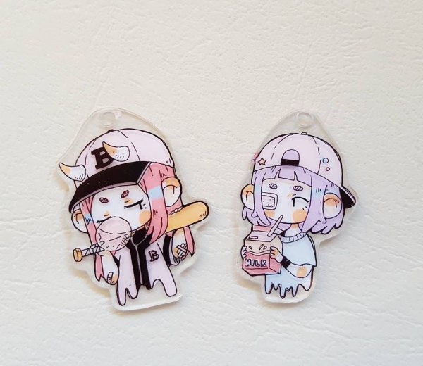 Наклейки арт милые вещи