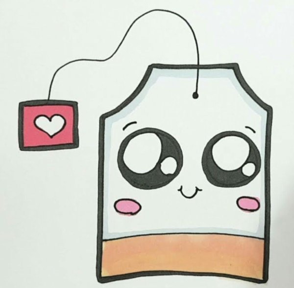 Милые рисунки для срисовки легкие