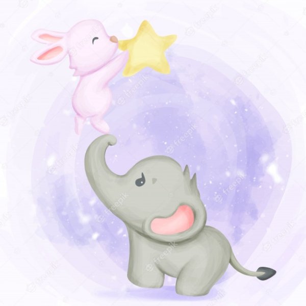 Слоник и Зайка