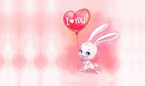 Зайчик с сердечком