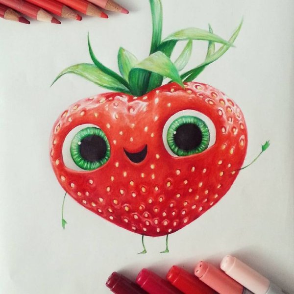 Милые фрукты