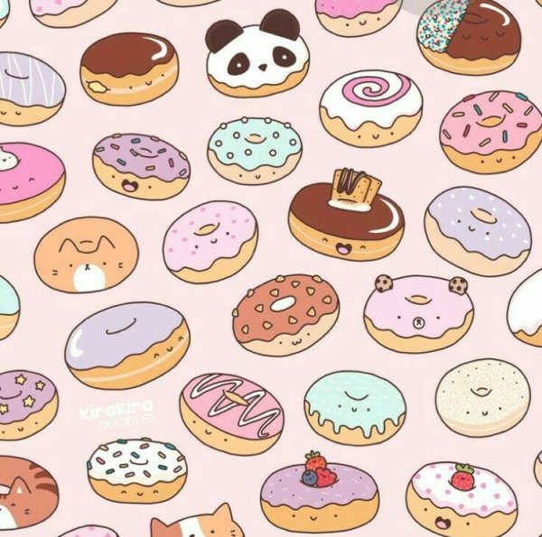 Кавайные пончики