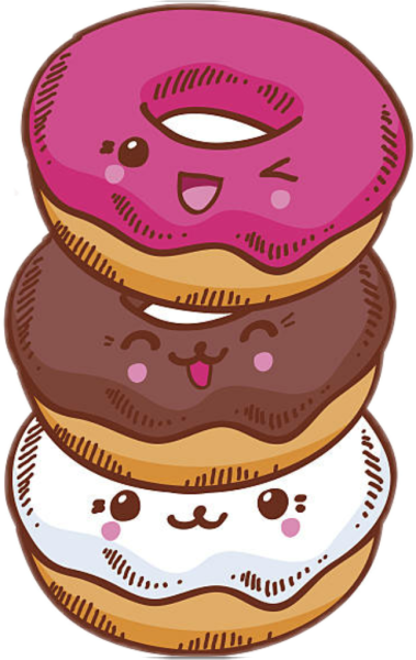 Кавайные пончики