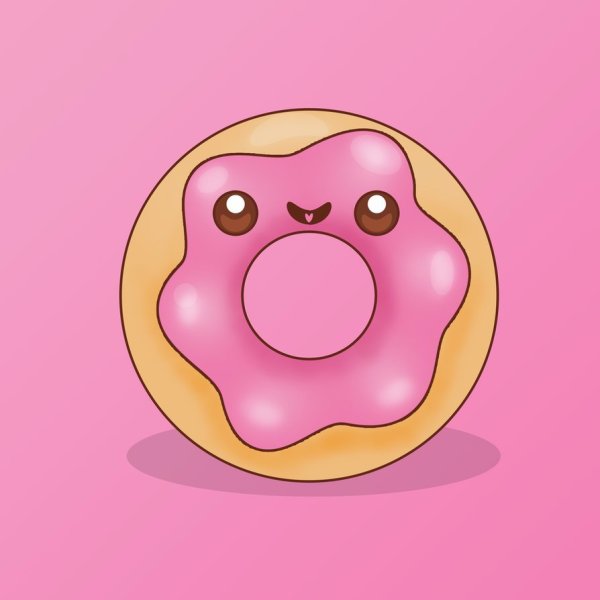 Кавайные пончики