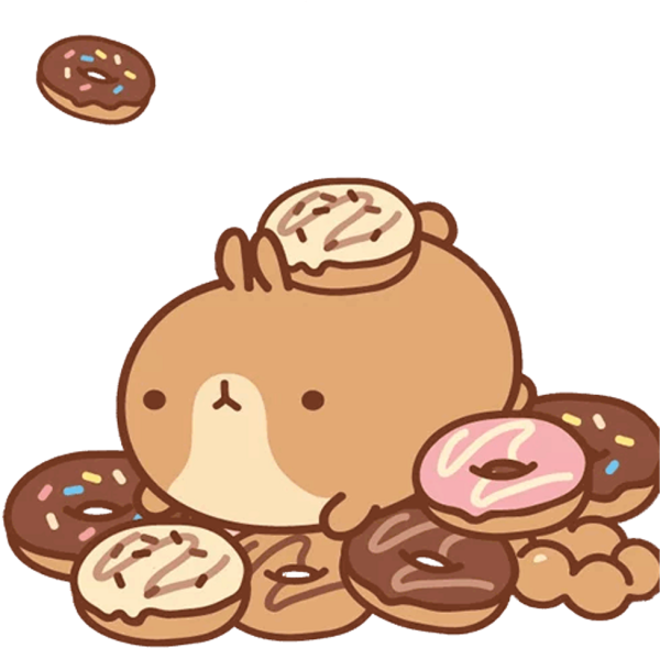 Кавайные пончики