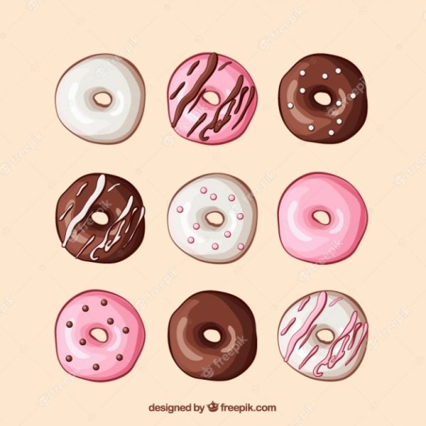 Няшный пончик