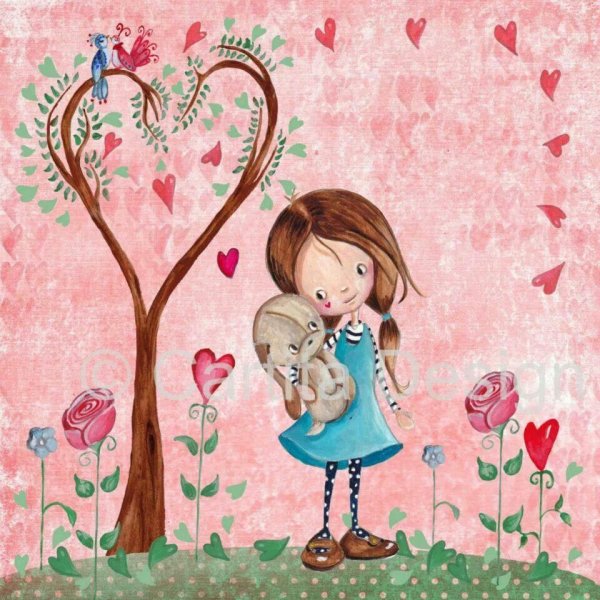 Открытки с днём дочери