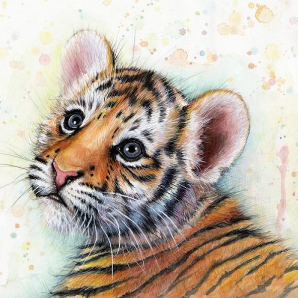 Карандаши цветные "животные"