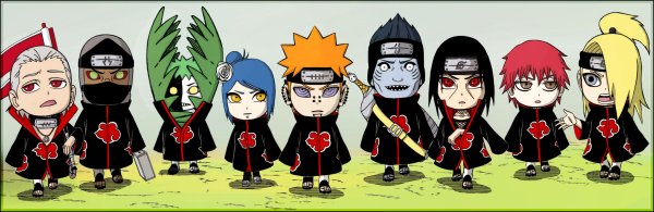 Чиби из Наруто Акацуки