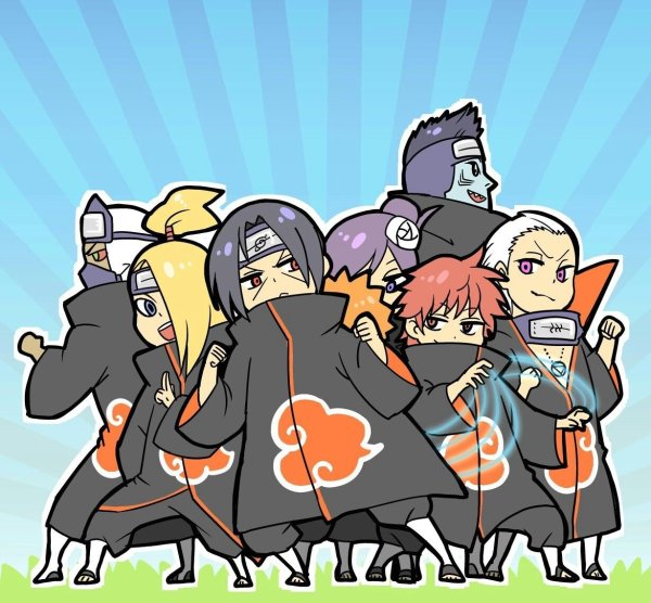 Акацуки Чиби Хидан Сасори