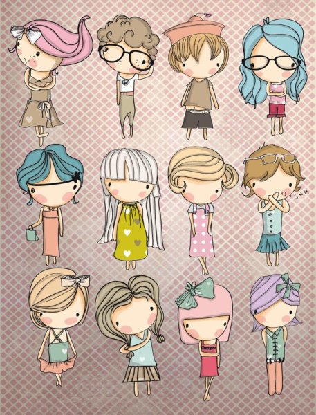 Рисунки для личного дневника для срисовки