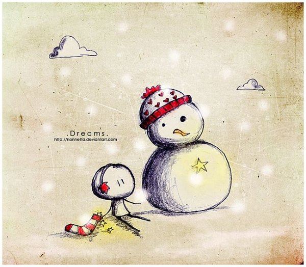 Милые нарисованные человечки