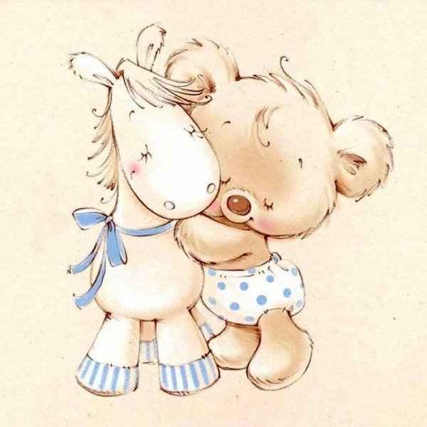 Иллюстрации Марины Федотовой мишки